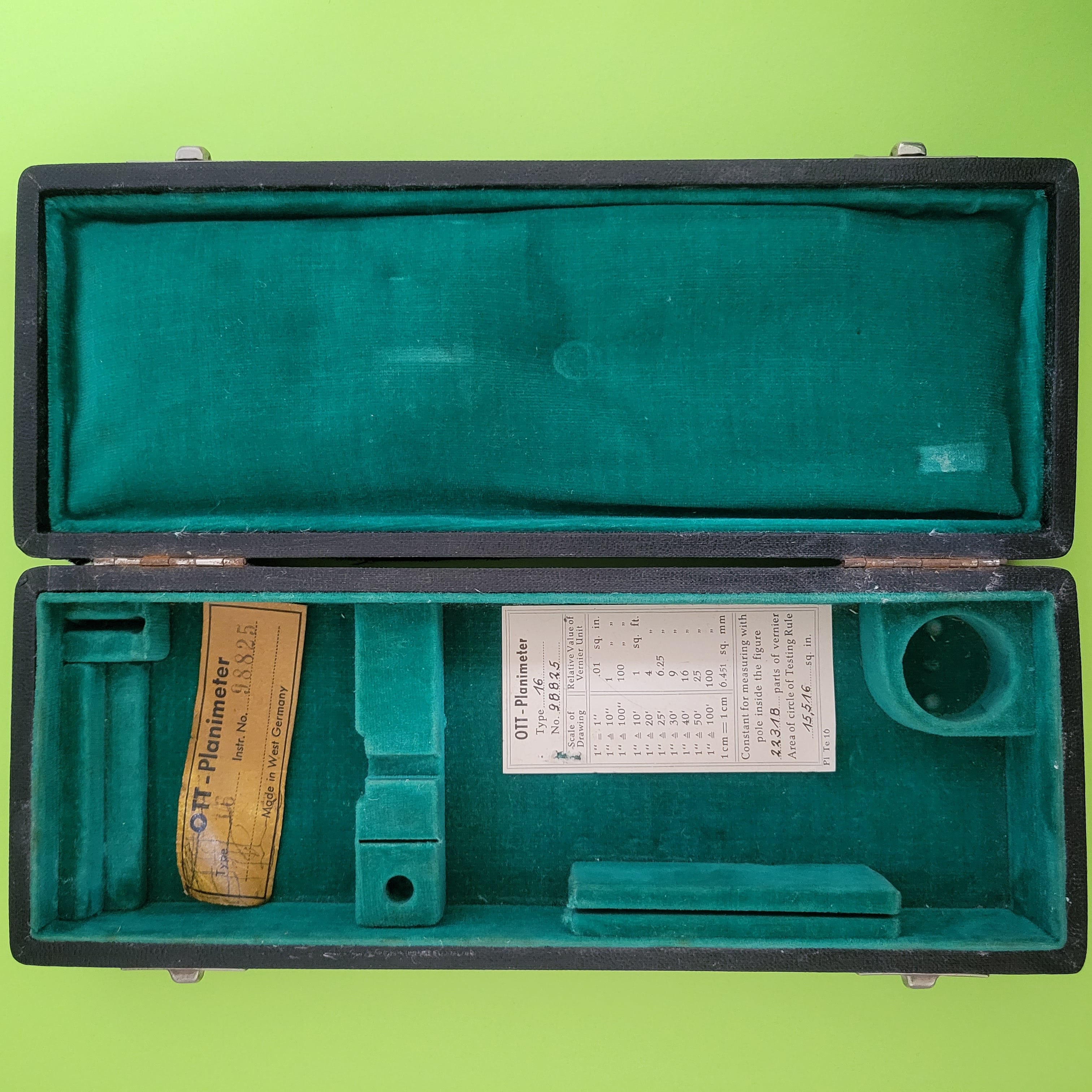 An image of a Kempten Bayern Planimeters box